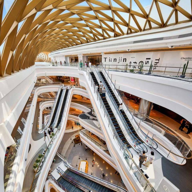 Acrion solid surface public building_Landing page