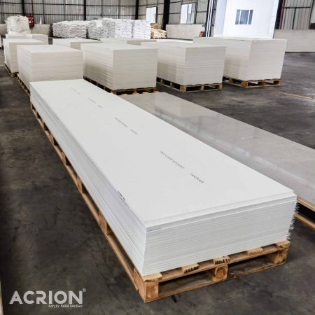 Acrion solid surface sheets warehouse